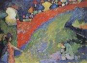 Wassily Kandinsky Balvegzet oil painting artist